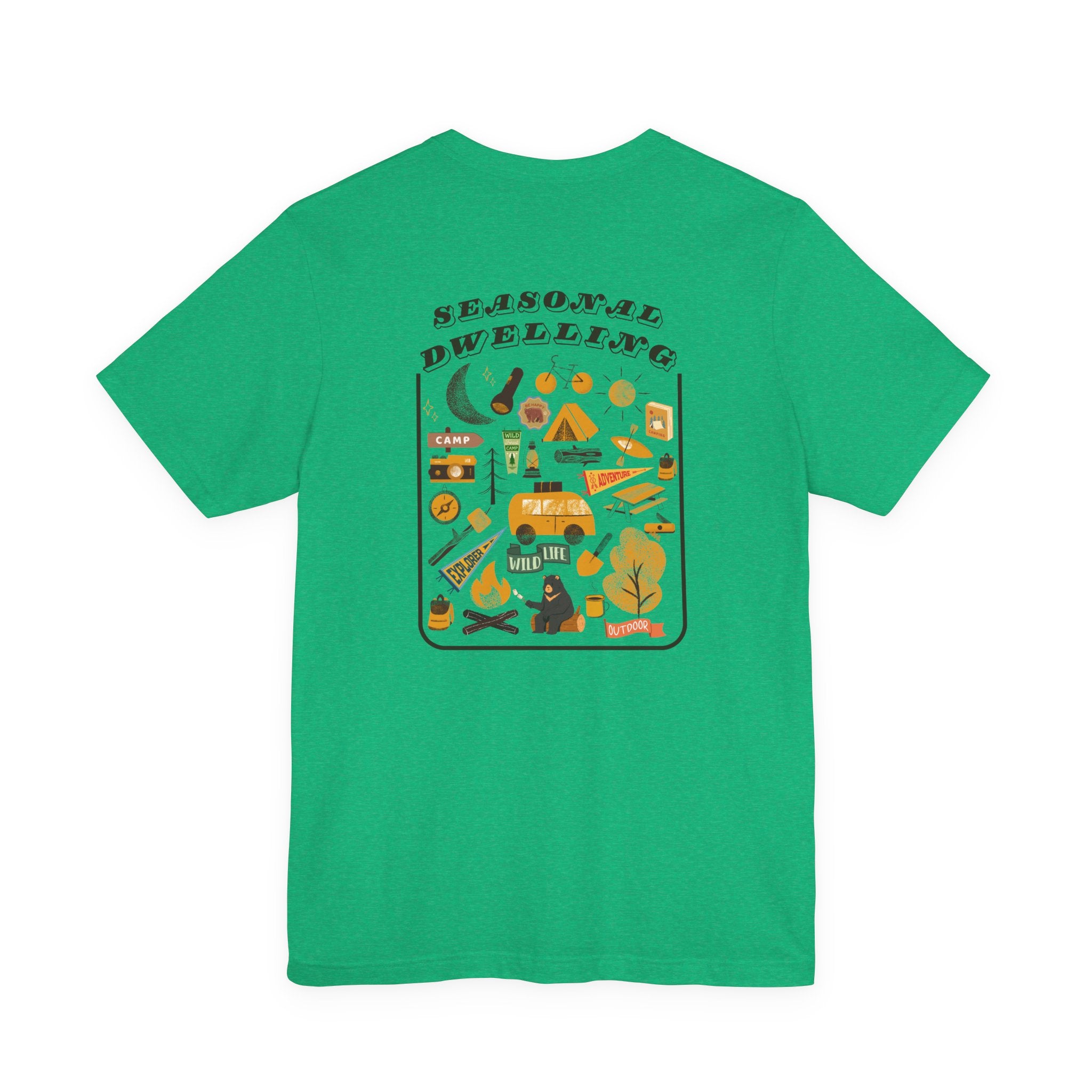 Happy Trails Camping Tee — Outdoor Adventure