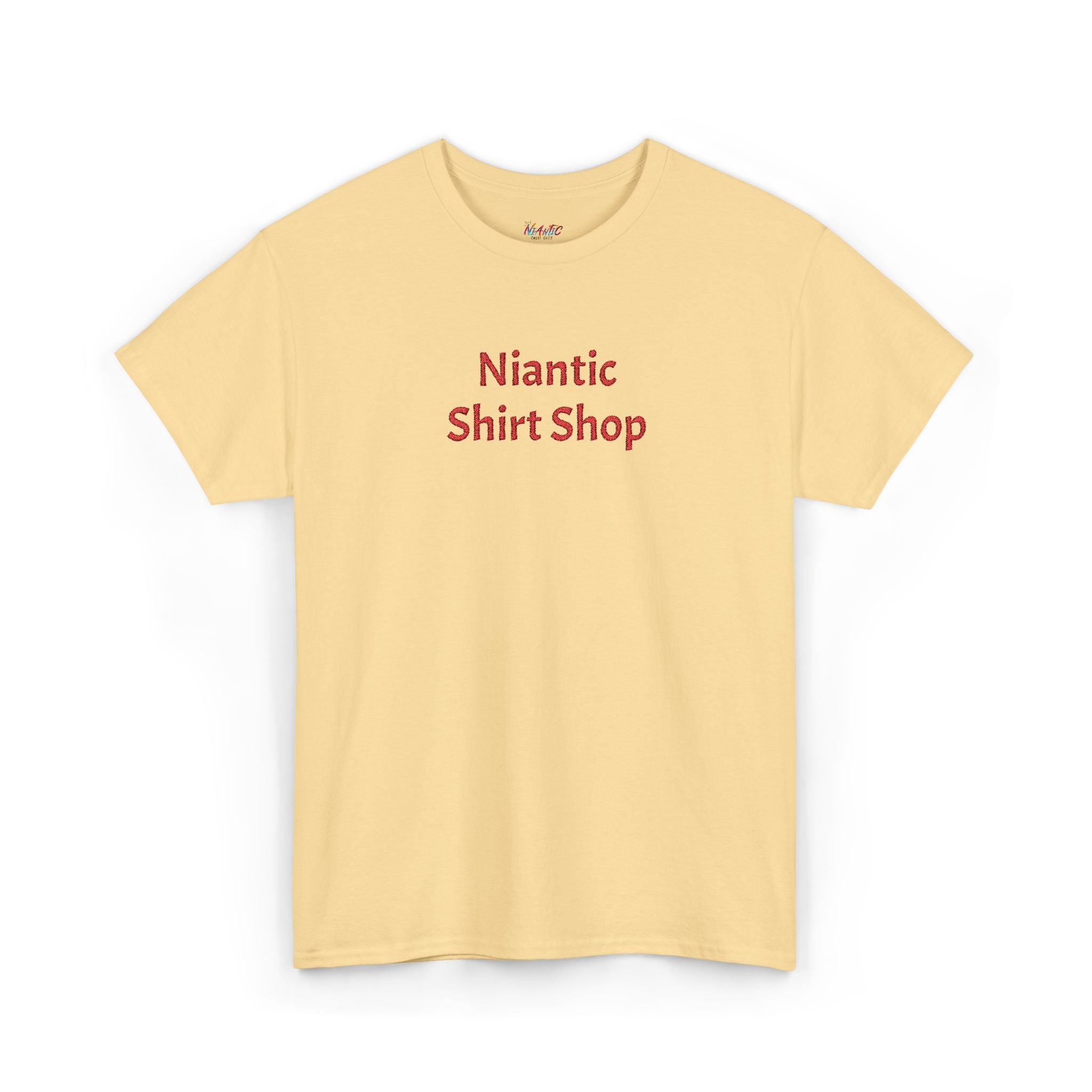 Customizable Embroidered Cotton Tee