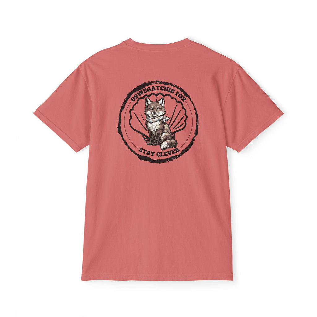 Oswegatchie Fox • Stay Clever Pocket Tee