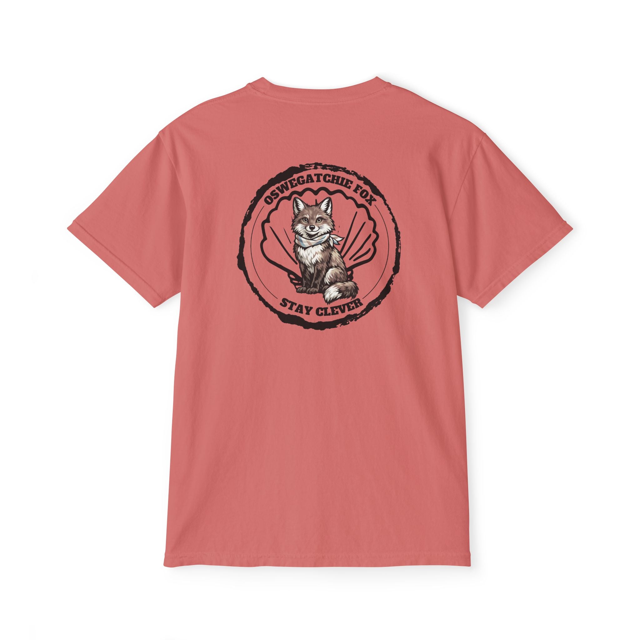 Oswegatchie Fox • Stay Clever Pocket Tee