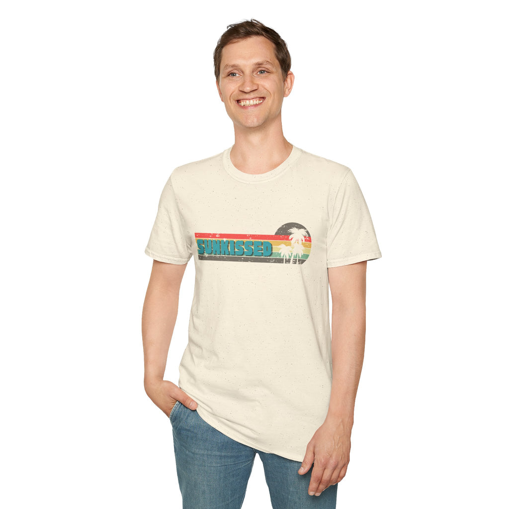 Sunkissed Retro Summer T-Shirt — Beach Vibe Vacation Tee