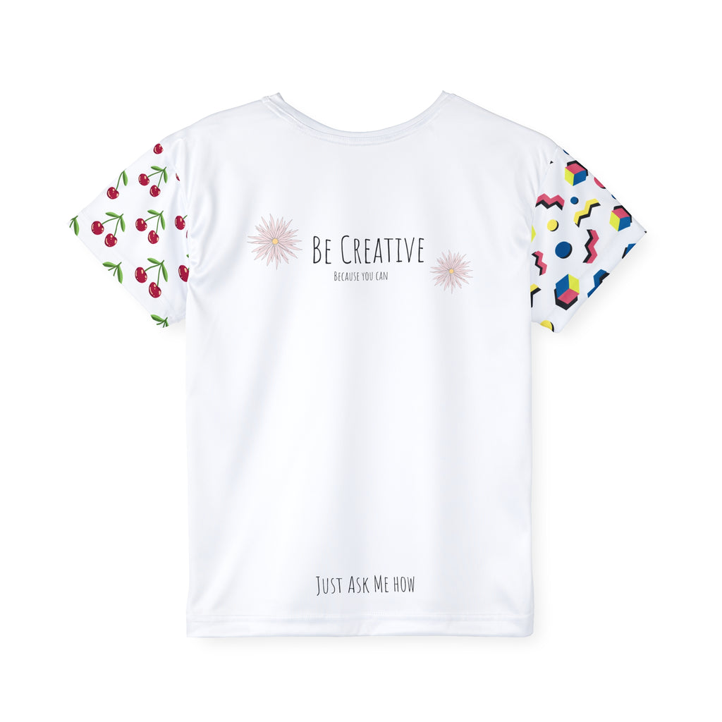 Kids Customizable All-Over Printed T-shirt