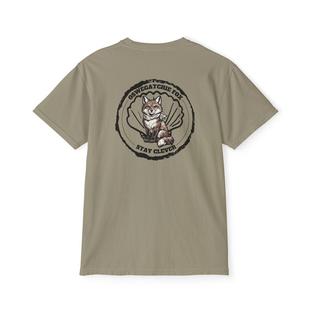 Oswegatchie Fox • Stay Clever Pocket Tee