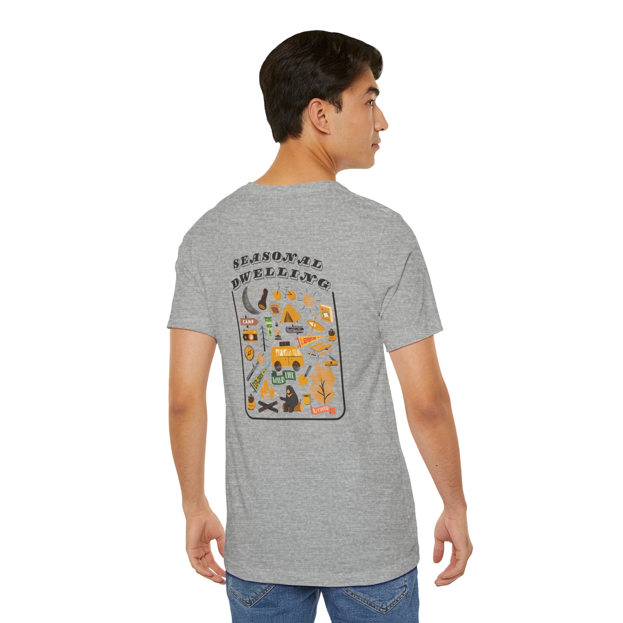 Happy Trails Camping Tee — Outdoor Adventure