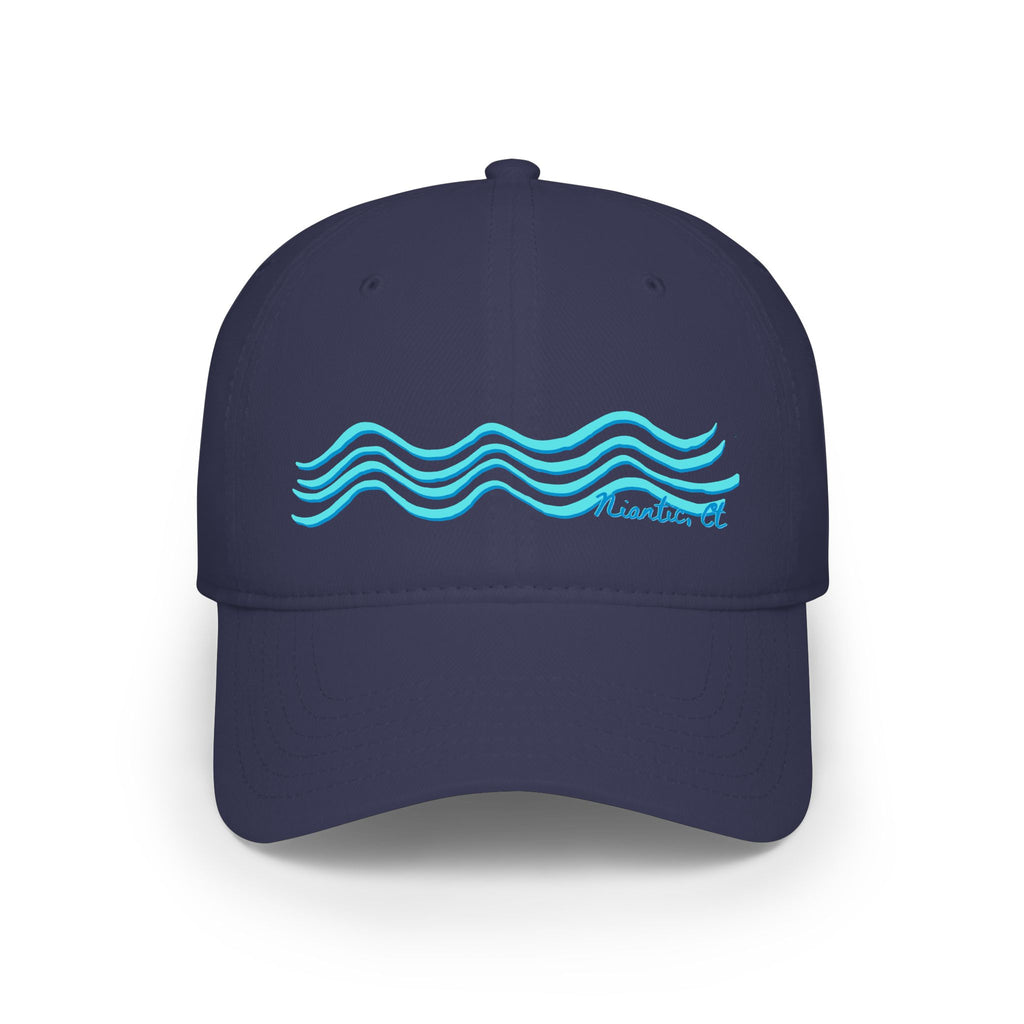 Niantic Wave Print Baseball Cap