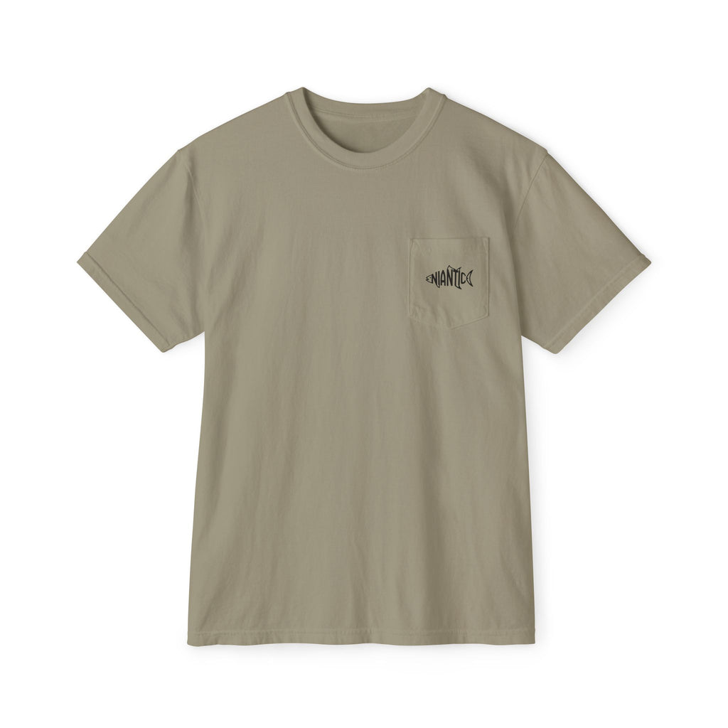 Shoreline Pocket Tee — Niantic Fish