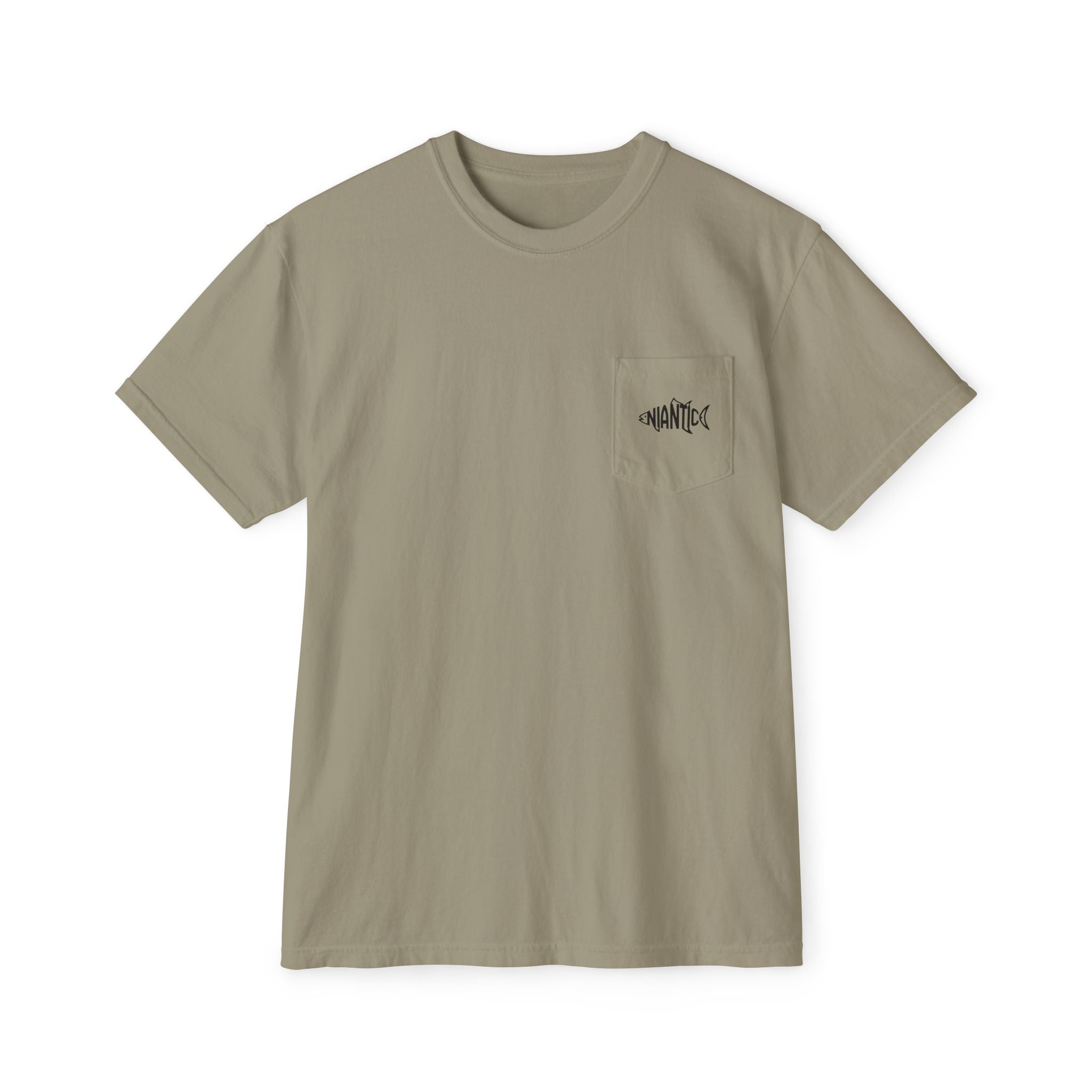Shoreline Pocket Tee — Niantic Fish