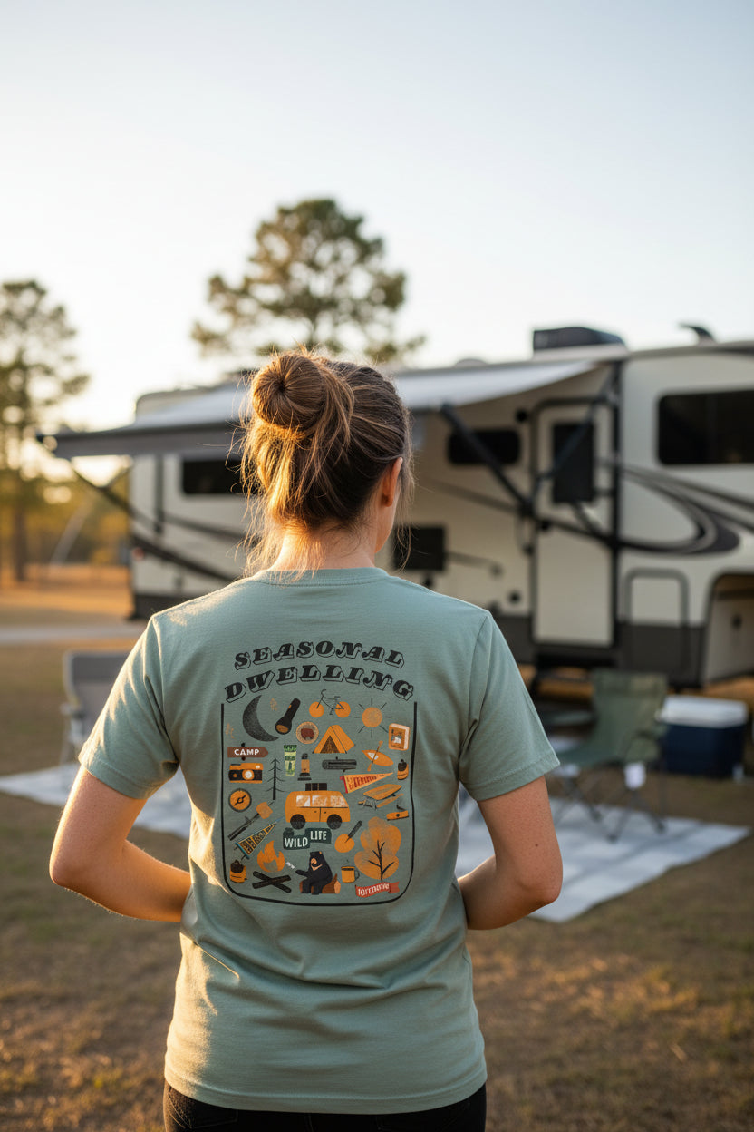 Happy Trails Camping Tee