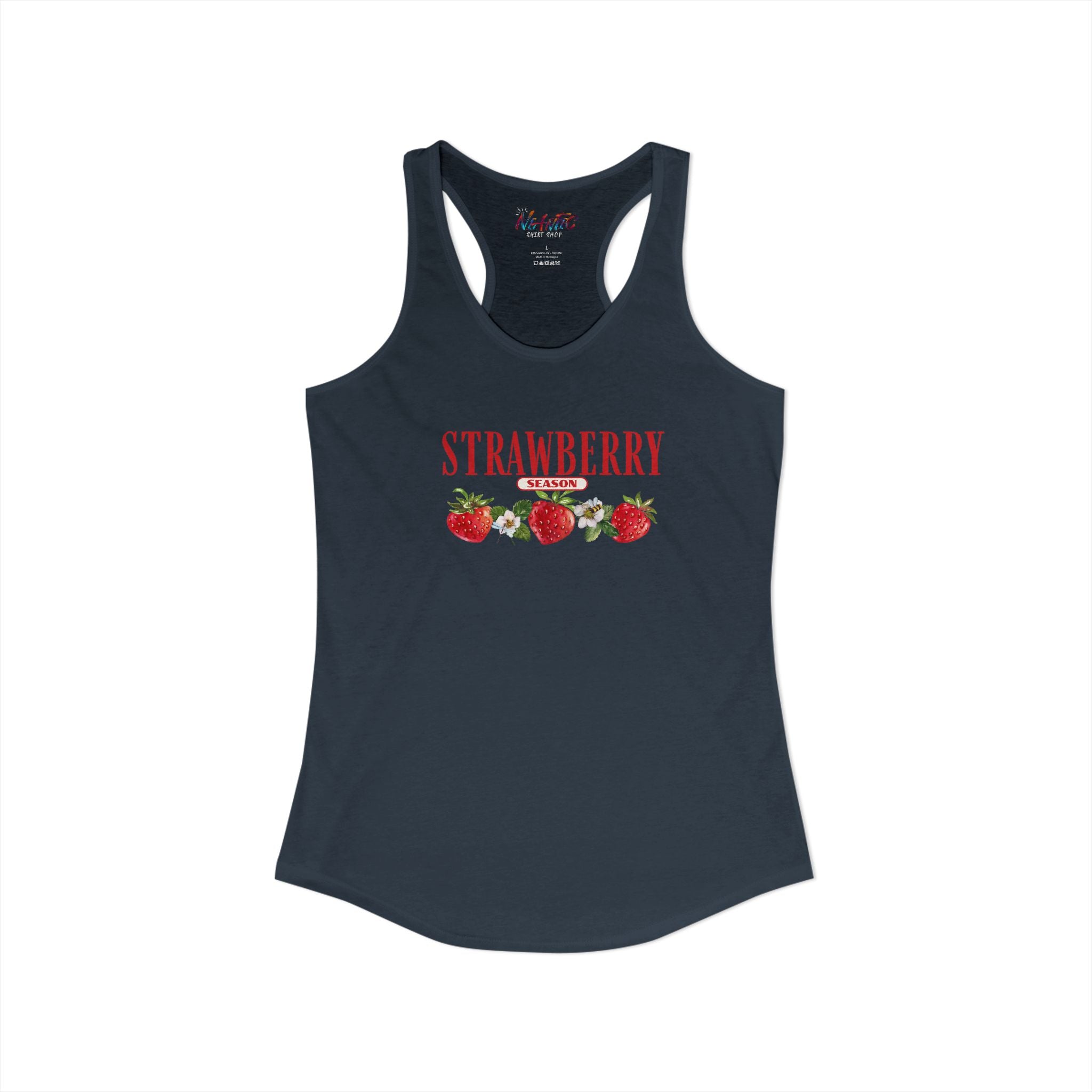 Racerback Tank Strawberry Season Summer Festival Beach Women's Ideal Tank Top